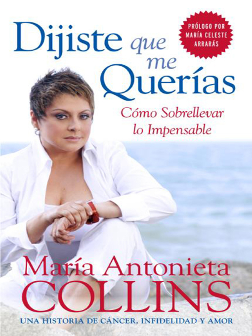 Title details for Dijiste Que Me Querias by Maria Antonieta Collins - Available